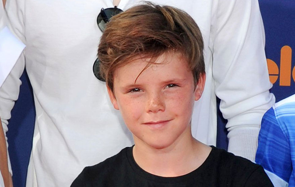 Cruz Beckham gaalassa. Cruz Beckham gaalassa.