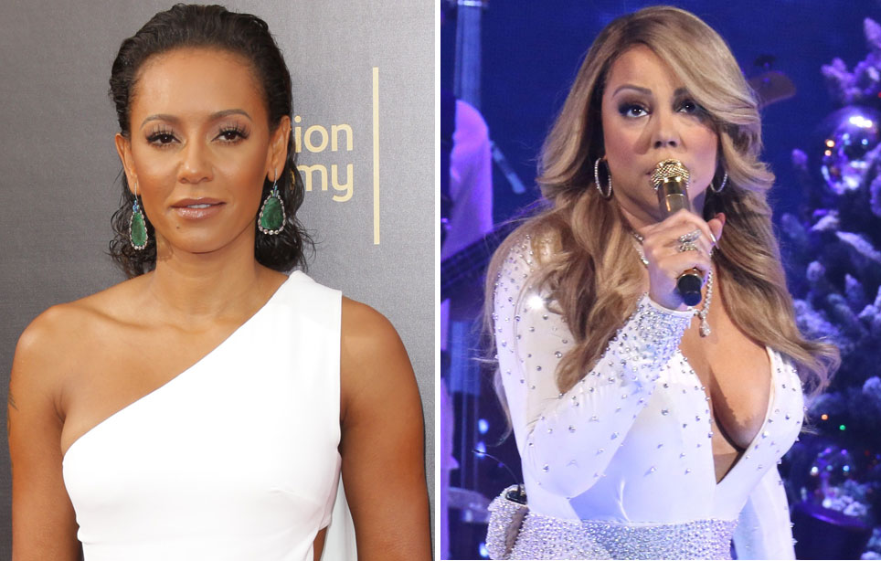 Mel B ja Mariah Carey Mel B ja Mariah Carey