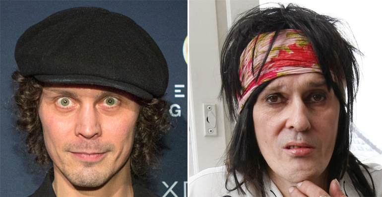Ville Valo ja Andy McCoy käsirysyssä Ville Valo ja Andy McCoy käsirysyssä