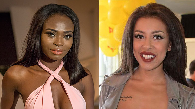 Kelly Kalonji ja Cheyenne Järvinen Kelly Kalonji ja Cheyenne Järvinen