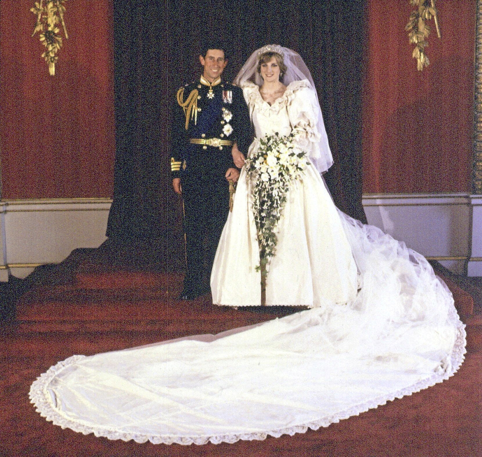 Diana ja Charles vihittiin 29.7.1981.