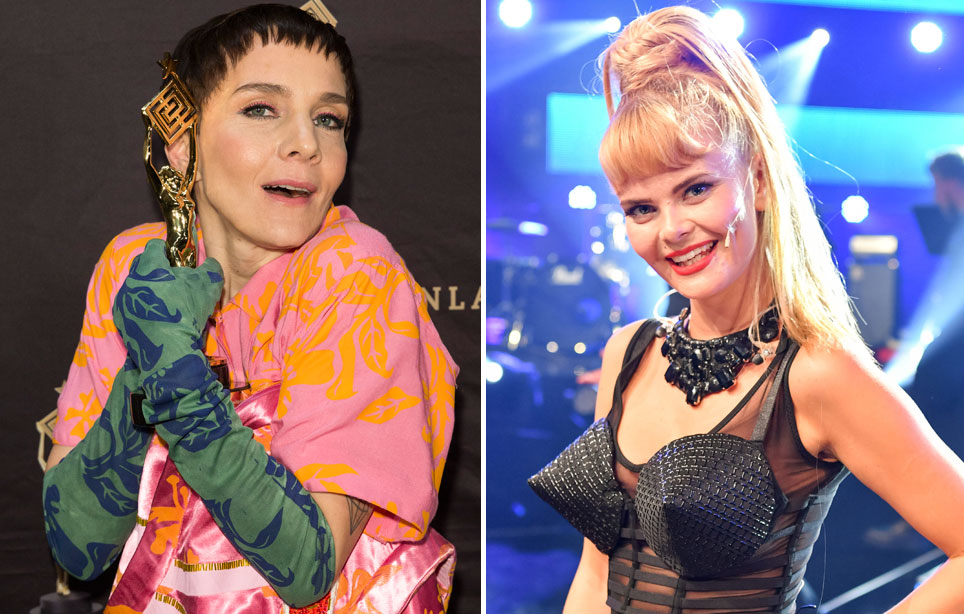 Maria Veitola ja Erika Vikman Maria Veitola ja Erika Vikman