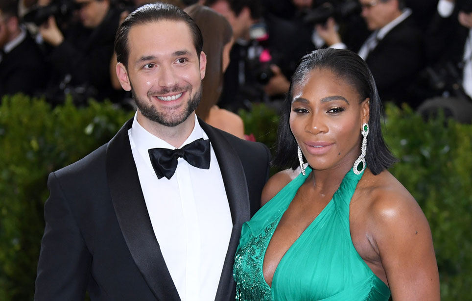 Serena Williams ja Alexis Ohanian Serena Williams ja Alexis Ohanian