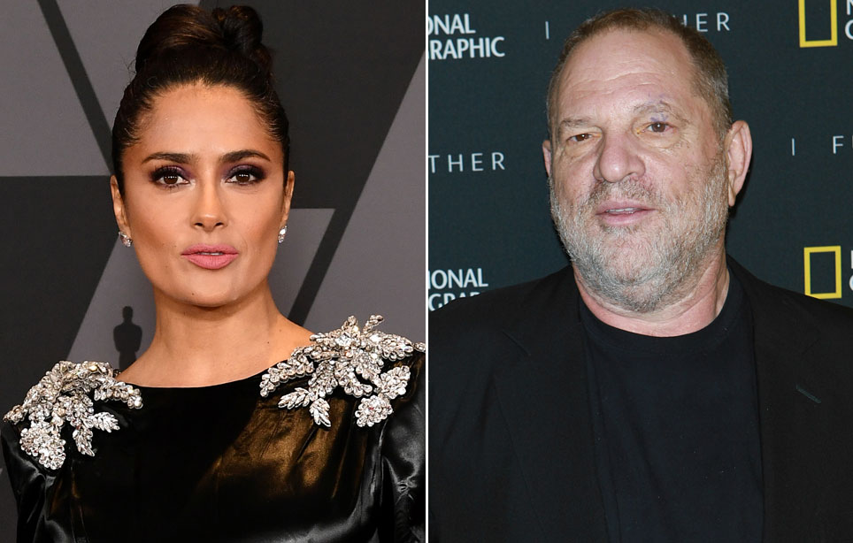 Salma Hayek ja Harvey Weinstein Salma Hayek ja Harvey Weinstein