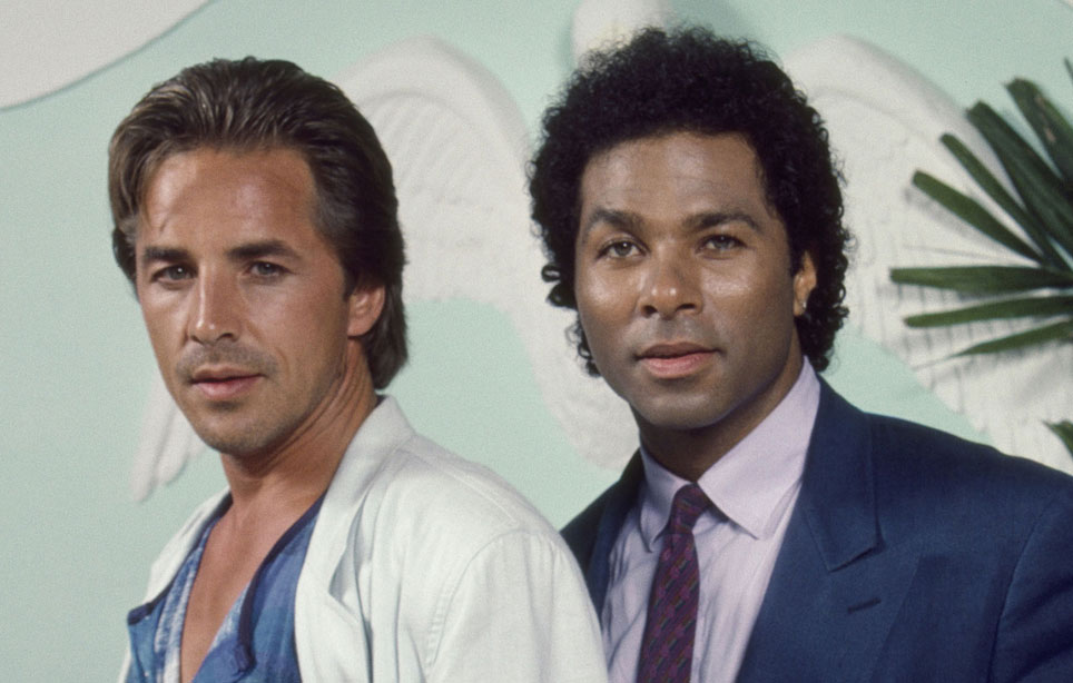 Philip Michael Thomas ja Don Johnson Philip Michael Thomas ja Don Johnson