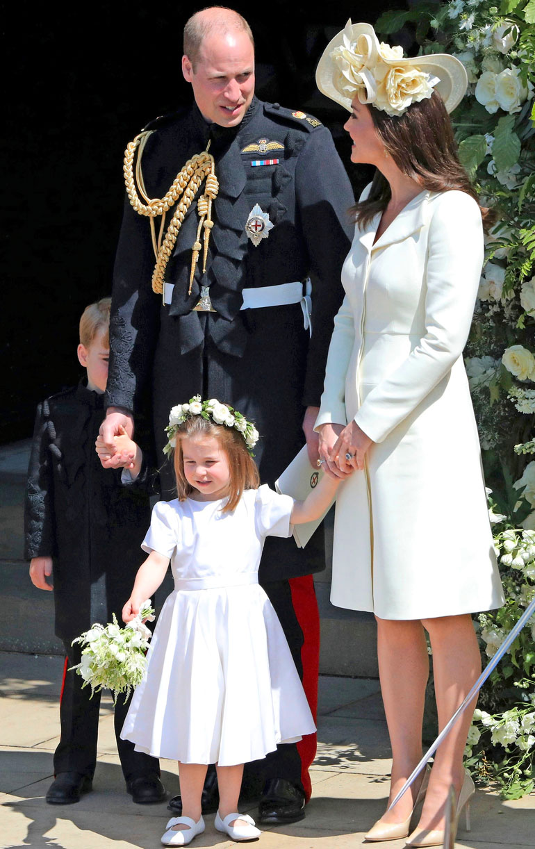 Prinssi William toimi veljensä bestmaninä. Herttuatar Catherine ja prinssi George pitivät häissä matalaa profiilia.
