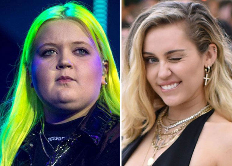 Alma ja Miley Cyrus Alma ja Miley Cyrus