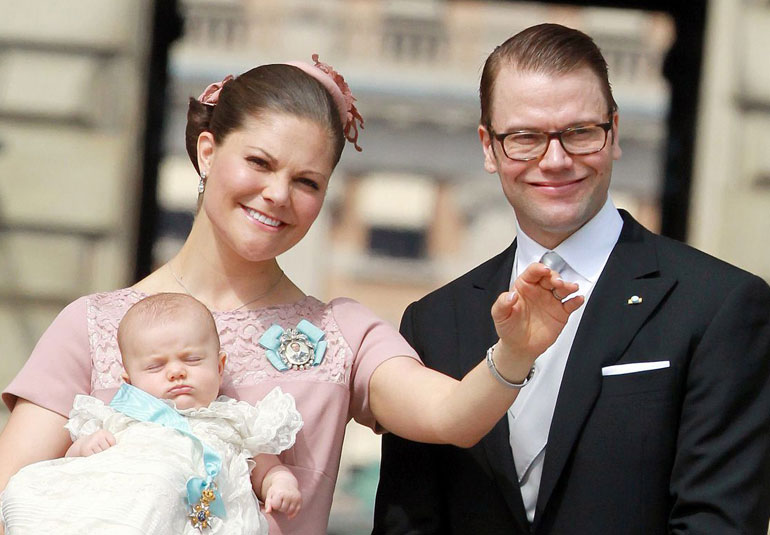 Prinsessa Estelle Silvia Ewa Maryn kaste oli suuri tapaus toukokuussa 2012. Olihan Estelle kruununprinsessaparin esikoinen.
