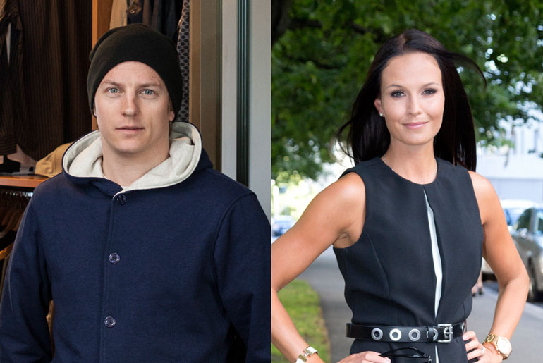 Kimi Räikkönen ja Minttu Juhlivat hääpäiväänsä. Kimi Räikkönen ja Minttu Juhlivat hääpäiväänsä.