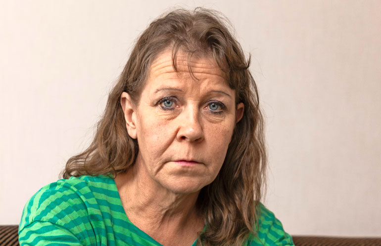 Kerstin Camboy löysi miehensä kuolleena. Kerstin Camboy löysi miehensä kuolleena.