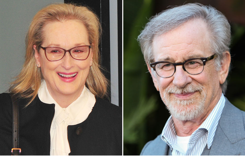 Meryl Streep ja Steven Spielberg Meryl Streep ja Steven Spielberg