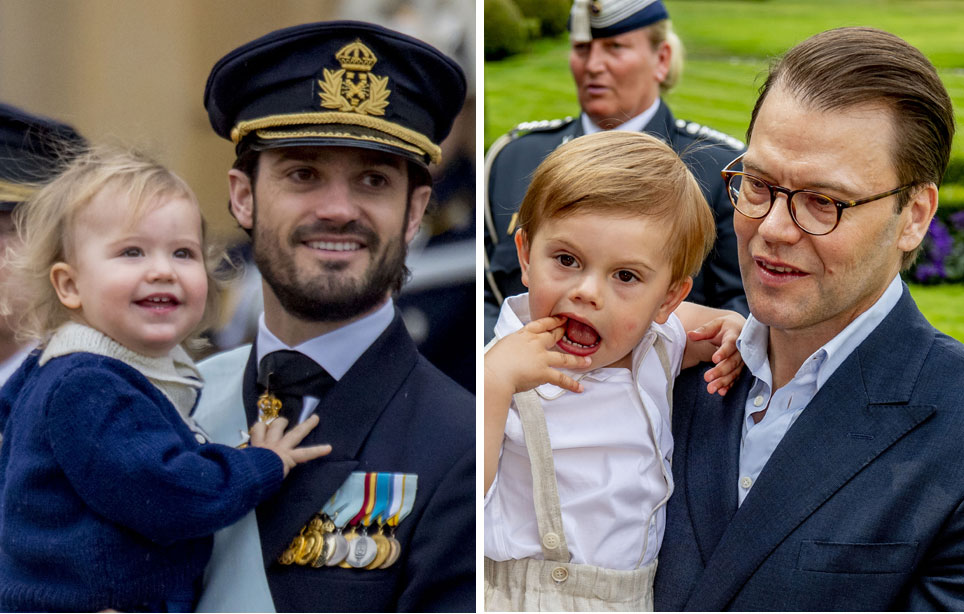 Ruotsin prinssit Carl Philip, Alexander, Daniel ja Oscar Ruotsin prinssit Carl Philip, Alexander, Daniel ja Oscar