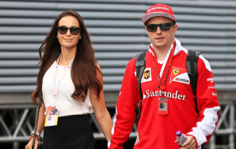 Minttu ja Kimi Räikkönen Minttu ja Kimi Räikkönen