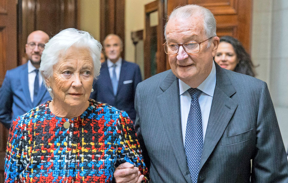 Belgian kuningas Albert ja kuningatar Paola Belgian kuningas Albert ja kuningatar Paola