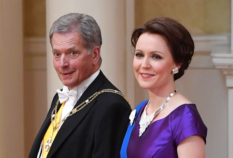 Sauli Niinistö ja Jenni Haukio Sauli Niinistö ja Jenni Haukio