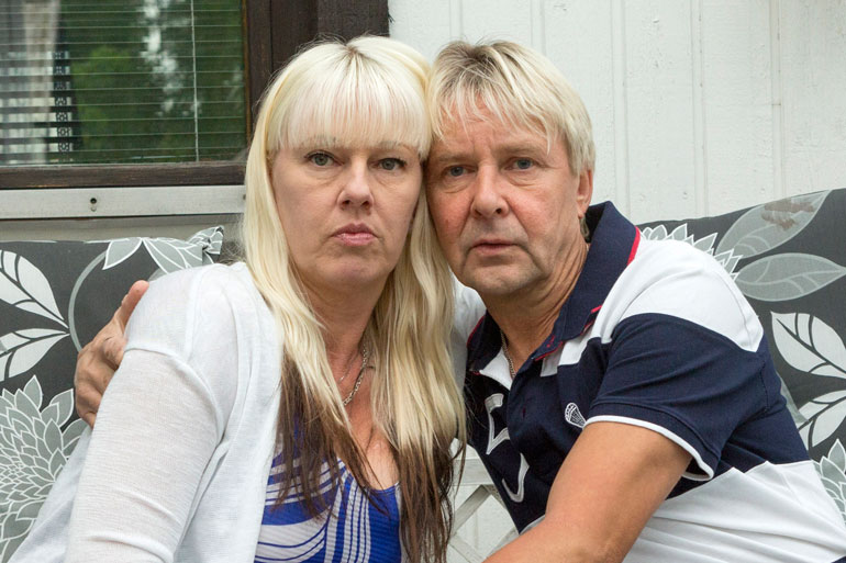 Pia Nykänen kertoo Matin hautajaisista. Pia Nykänen kertoo Matin hautajaisista.