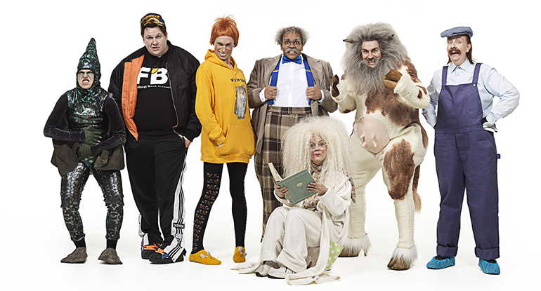 Putous 2019 -hahmot. Putous 2019 -hahmot.