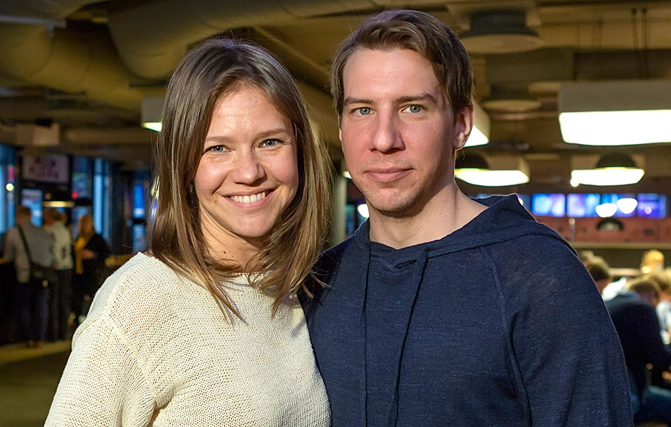 Aku Hirviniemi ja Sonja Kailassaari Aku Hirviniemi ja Sonja Kailassaari