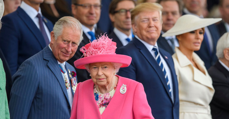 Brittihovi näytti Trumpille tämän paikan. Brittihovi näytti Trumpille tämän paikan.