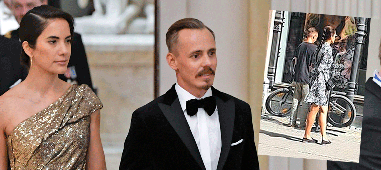 Jasper Pääkkönen ja Alexandra Escat Jasper Pääkkönen ja Alexandra Escat