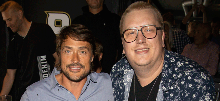 Teemu Selänne ja Arttu Wiskari Teemu Selänne ja Arttu Wiskari
