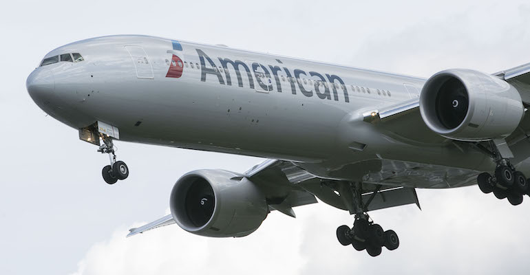 American Airlinesin lennolla nähtiin erikoinen matkustaja. American Airlinesin lennolla nähtiin erikoinen matkustaja.