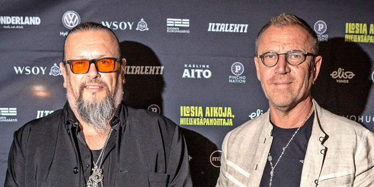 Markus Selin ja Renny Harlin Markus Selin ja Renny Harlin