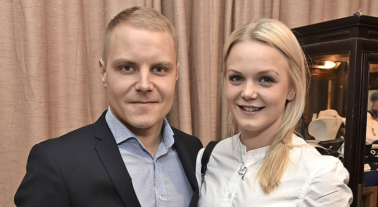 Emilia ja Valtteri Bottas Emilia ja Valtteri Bottas