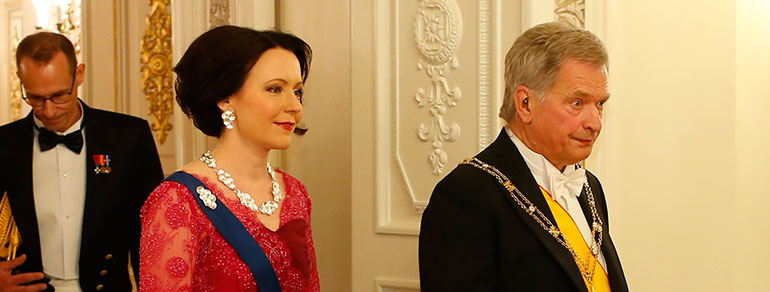 Jenni Haukio ja Sauli Niinistö Jenni Haukio ja Sauli Niinistö