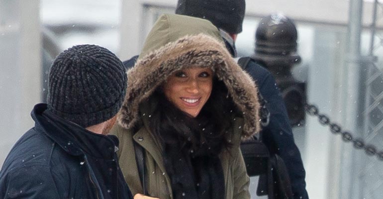 Meghan nähtiin Kanadassa. Meghan nähtiin Kanadassa.