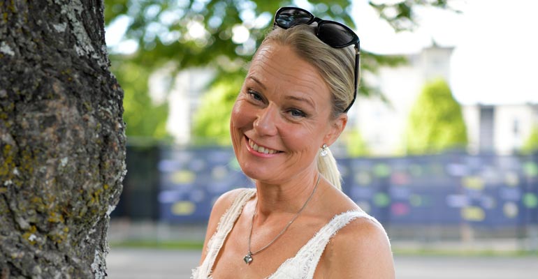 Sari Tamminen oli lähellä onnettomuutta. Sari Tamminen oli lähellä onnettomuutta.