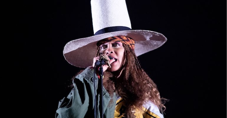 Erykah Badu. Erykah Badu.