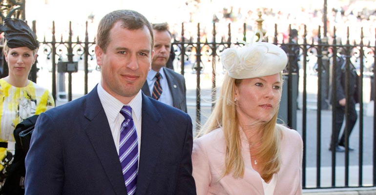 Peter Phillips ja Autumn erosivat. Peter Phillips ja Autumn erosivat.