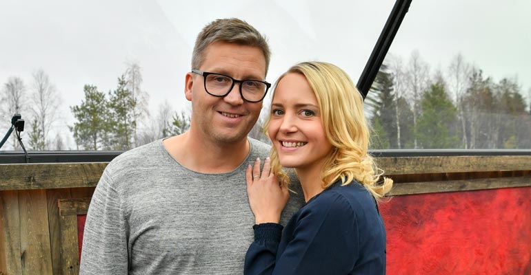 Jani Sievinen ja Maria Jani Sievinen ja Maria