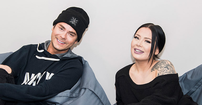 Niko Saarinen ja Jenna Mäkikyrö Niko Saarinen ja Jenna Mäkikyrö