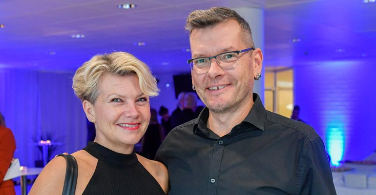 Sami Garam ja Nina-vaimo. Sami Garam ja Nina-vaimo.