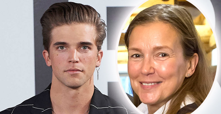 River Viiperi autoili äitinsä kanssa. River Viiperi autoili äitinsä kanssa.