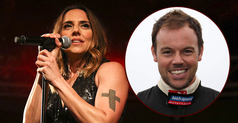 Melanie C ja Paul O'Neill Melanie C ja Paul O'Neill
