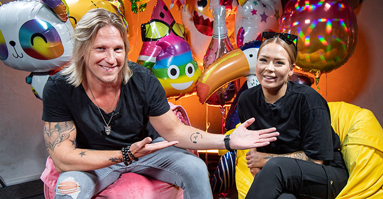 Sami Kuronen ja Jenna Mäkikyrö Sami Kuronen ja Jenna Mäkikyrö
