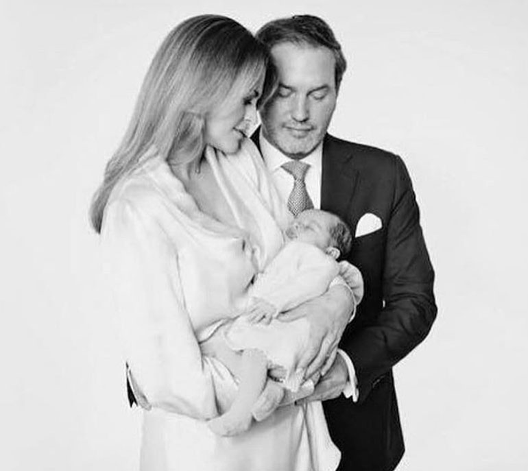 Ruotsin prinsessa Madeleine, prinsessa Adrienne ja Chris O'Neill