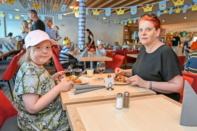 Sairaalaruoan jälkeen ravintolaruoka maistuu.