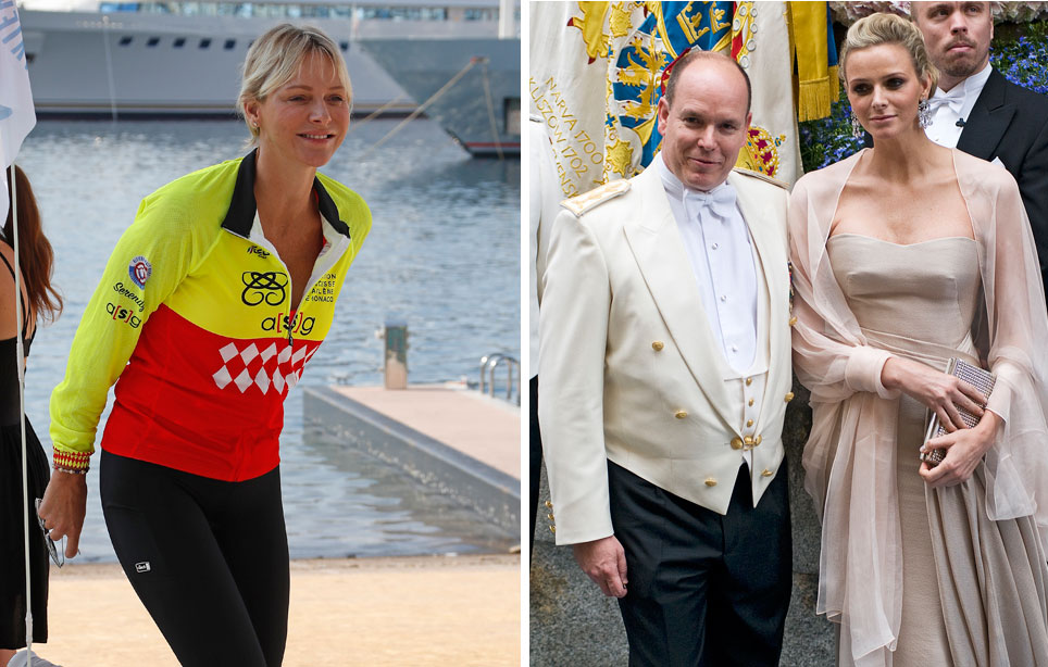 Monacon ruhtinaspari Albert ja Charlene