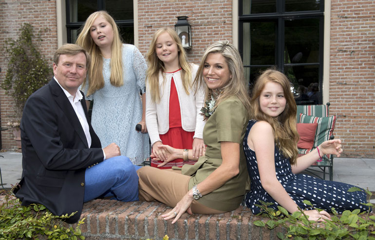Hollannin hallitsijapari Willem-Alexander ja Maxima