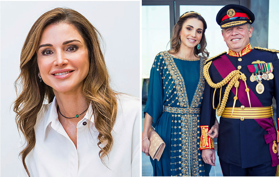 Jordanian hallitsijapari Abdullah ja Rania