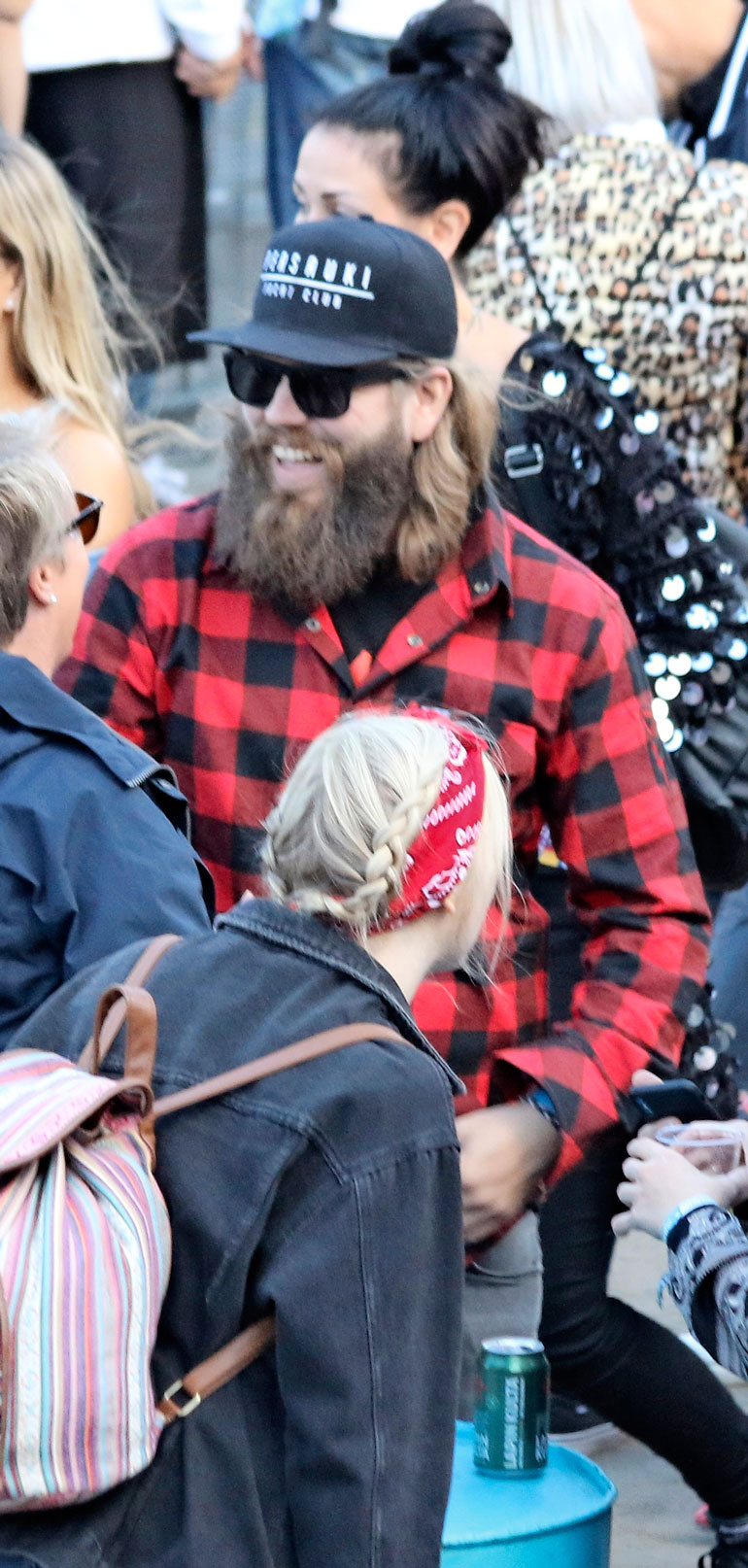 Juhani Koskinen festareilla.