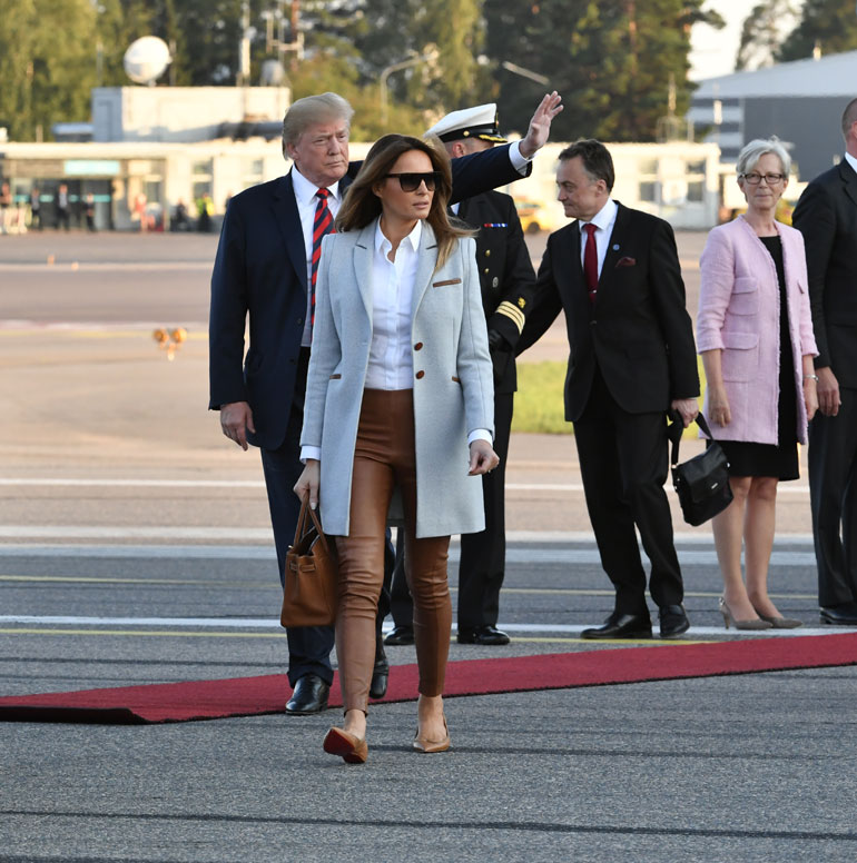Melania ja Donald Trump