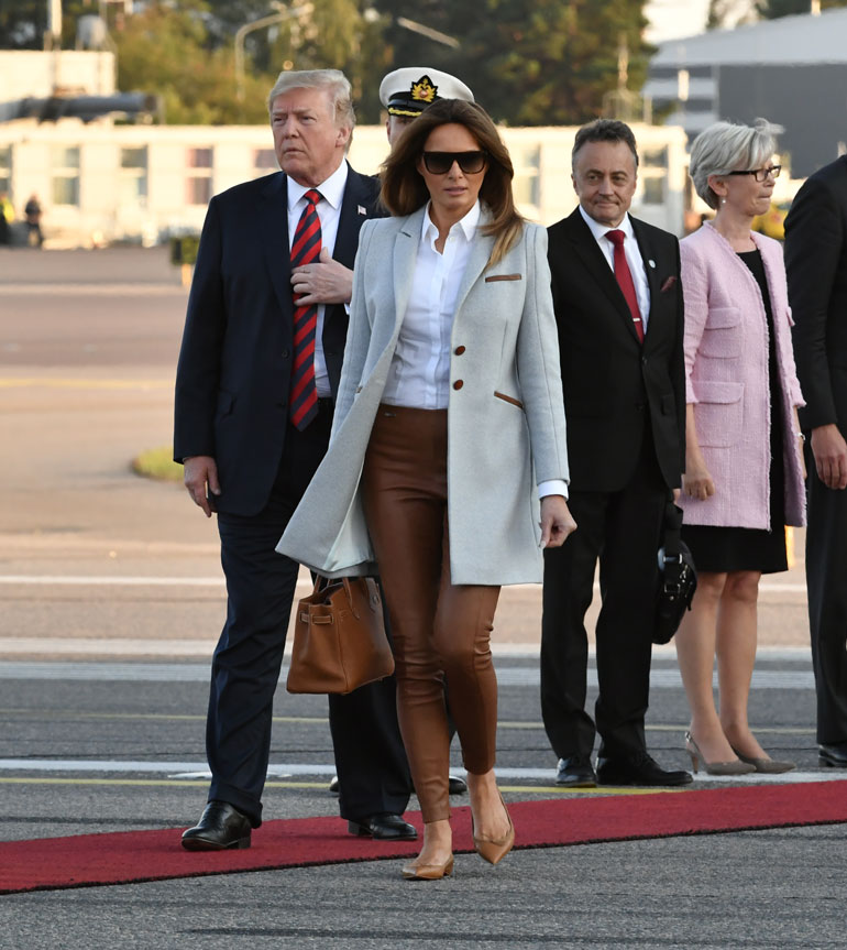 Melania ja Donald Trump