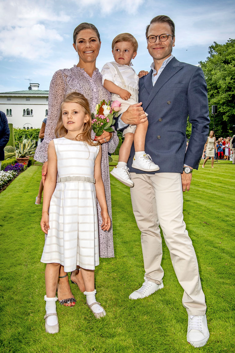 41täyttänyt prinsessa Victoria vietti merkkipäiväänsä hyväntuulisena.