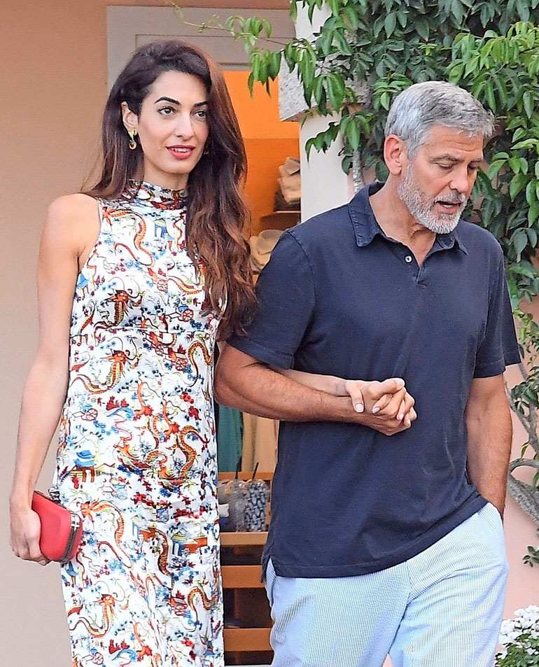 George ja Amal Clooney