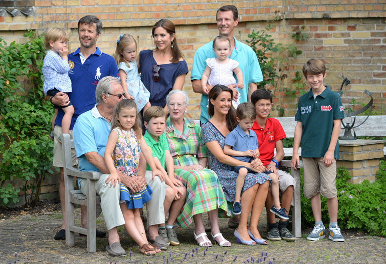 Tanskan kruununprinssi Frederik ja prinssi Joachim